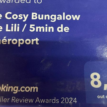Le Cosy Bungalow De Lili / 5Min De L'Aeroport Les Abymes Kültér fotó