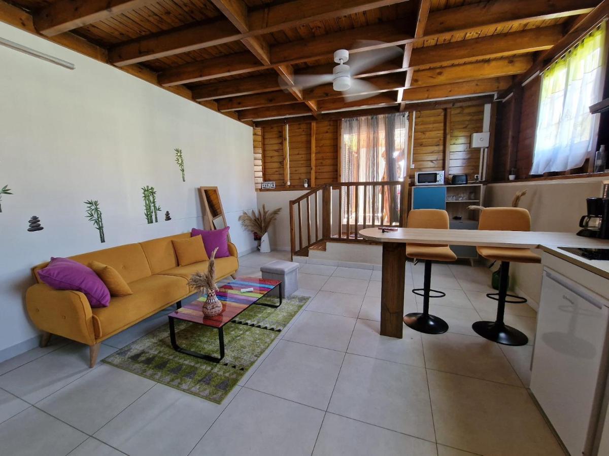 Le Cosy Bungalow De Lili / 5Min De L'Aeroport Les Abymes Kültér fotó