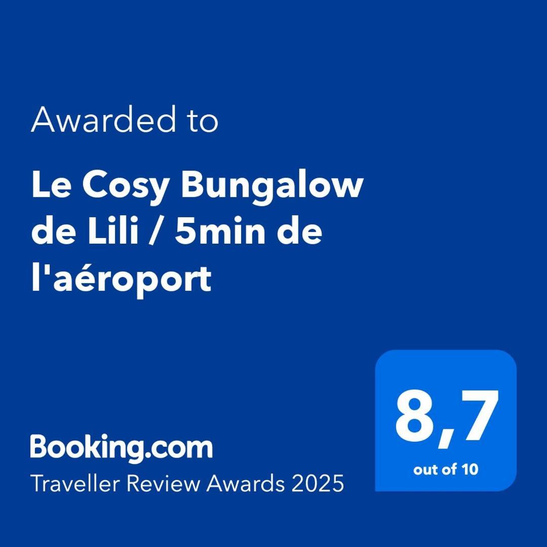 Le Cosy Bungalow De Lili / 5Min De L'Aeroport Les Abymes Kültér fotó